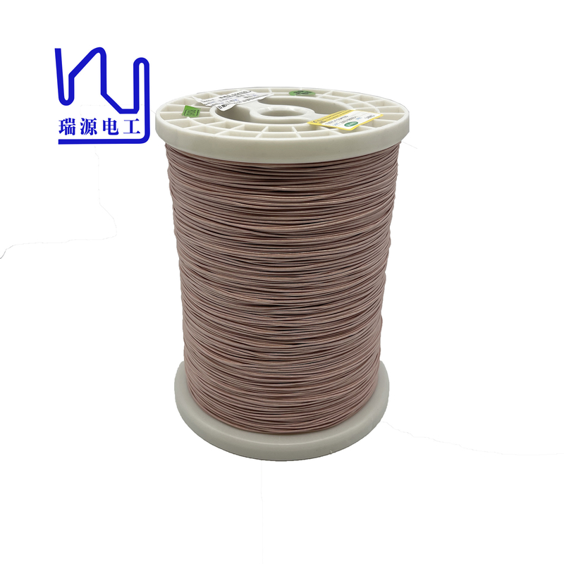 2ustc-F 180 0.04mm / 420 Ustc Litz Wire Silk Covered Copper For Motor