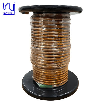 Solid 6500 Strands Kapton Taped Litz Wire Enameled Copper Wire Industrial High Frequency Applications HUAYE TECH