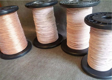 Dây litz được phủ lụa tùy chỉnh 0,025mm-0,5mm dây đồng litz cho máy biến áp cho máy biến áp