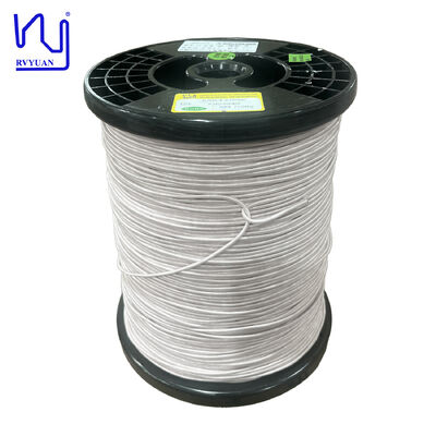 Dây tần số cao 0,1mm Dây nam châm tráng men Dây đồng Litz phủ lụa