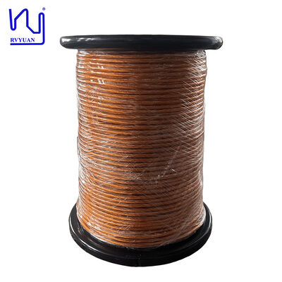 Dây nam châm đồng tráng men tần số cao 2UEW / H 0,1X1500 cho máy biến áp