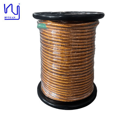 3000/38 AWG Litz dây băng với điện áp cao chịu và Max.O.D.8.23mm cho vòng cuộn biến áp