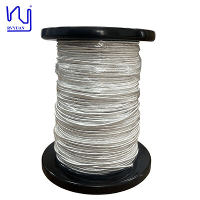 2USTC 0.03X4000 Sợi Litz được phủ bằng lụa tự nhiên Sợi Litz đơn hoặc hai lần