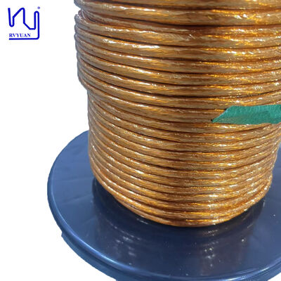 2UEW-H-F 0.32mm x 156 Sợi Dây Litz Bọc PI Điện áp cao với điện áp đánh thủng 6000V cho Hệ thống An toàn NEV