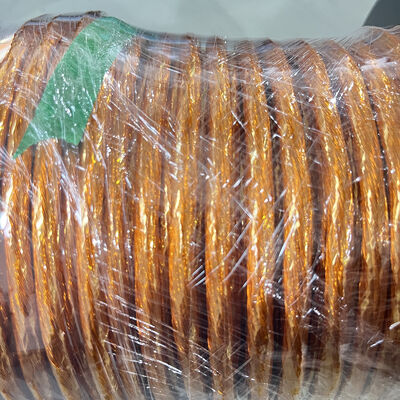 Lớp H 250/0.32mm băng đan Litz Wire PI cách nhiệt đồng mạ với độ ổn định nhiệt cho cuộn dây EV