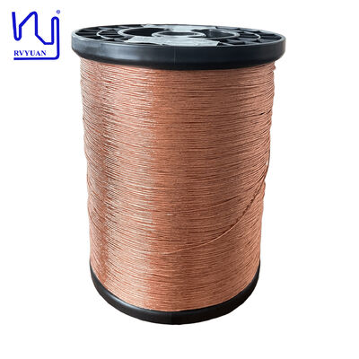 1UEW-H 0.1mm AWG38 60 Sợi Dây Litz Tráng Men cho Cuộn Máy Biến Áp với Nhiệt Độ Tối Đa 180°C