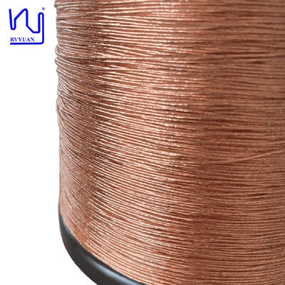 180°C Nhiệt độ tối đa đường kính dây 0,1mm 60 sợi Sợi Litz đồng cho các ứng dụng tần số cao