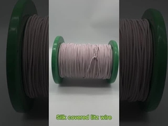Ruiyuan 40 AWG Sợi được phục vụ Dây Litz đồng tráng men điện áp cao bằng nylon