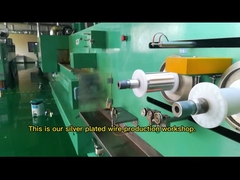 99.99% dây bạc Occ, sợi bạc bọc OCC Sợi bạc nhựa cho âm thanh